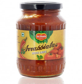 Del Monte Arrabbiata Pasta Sauce  Glass Jar  350 grams